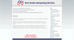 Desktop Screenshot of interpretingservices.ca